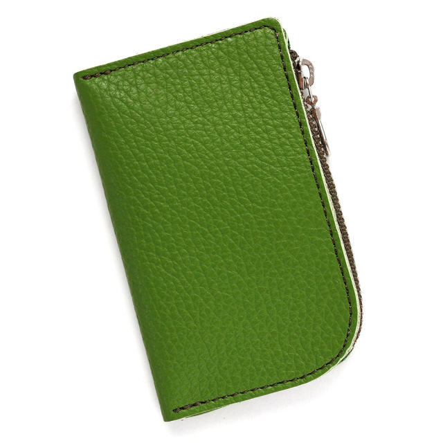 ベル』(全7色)イタリアンシュリンク/キー・コイン・カードを手のひら