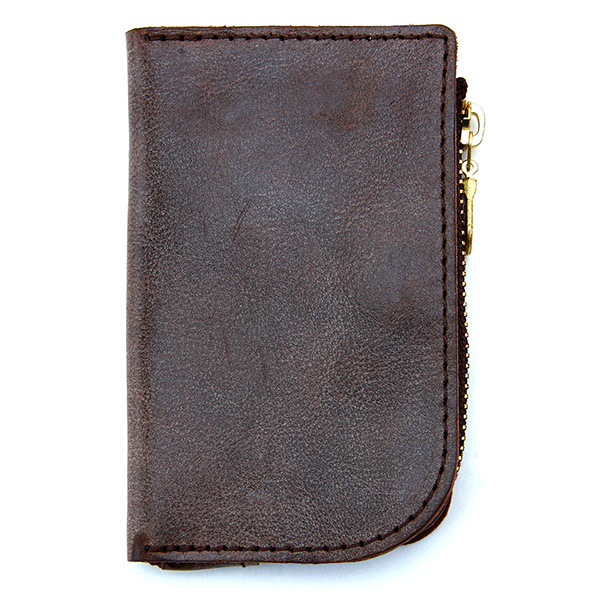 キーケース コインケース カードケース 極小財布 ミニ 小さい L字 革 本革 