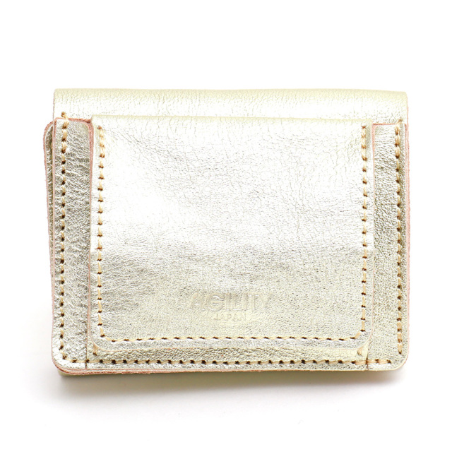 希少 ブルガリ チャンドラ 2つ折り財布 コンパクトウォレット ホワイト