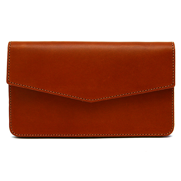 長財布 ロングウォレット シンプル フラット 薄型 革 レザー フラップ イタリアンレザー