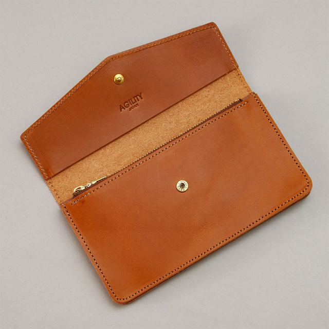 長財布 ロングウォレット シンプル フラット 薄型 革 レザー フラップ イタリアンレザー