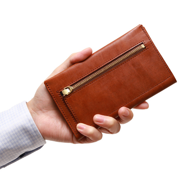 薄い財布 長財布 札入れ 極薄 小さい 薄い コンパクト 短い 革 本革 レザー ミニマリスト