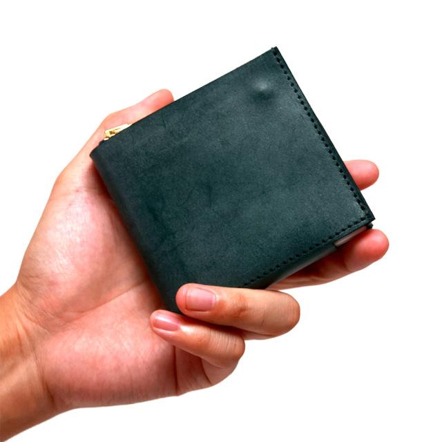 AGILITY ロフトウォレット グリーン コンパクト財布 ロフトウォレット』(全6色)ロロマ/もうかさばらない!! 小銭・カードを