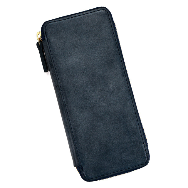 ペンケース 筆箱 ペンポーチ レザー 革 筆入れ ランドファスナー ペン入れ レザー 日本製