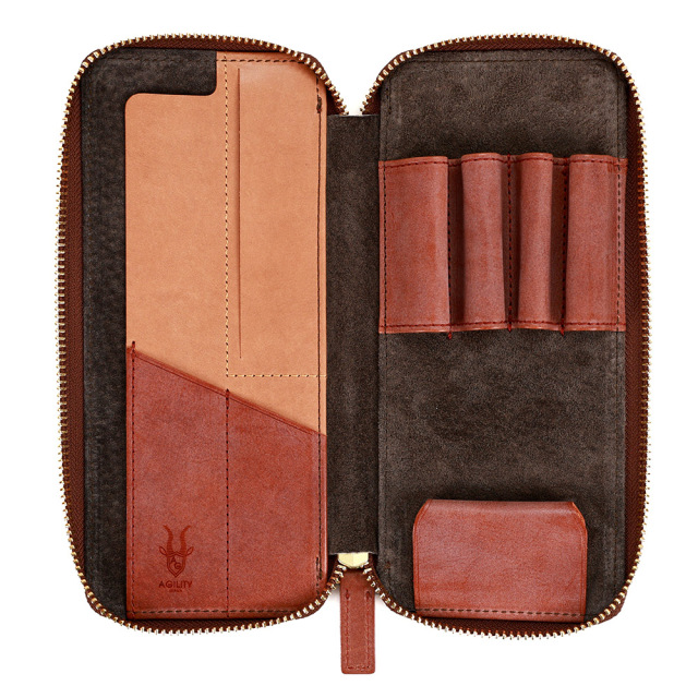 オードル』(全4色)ロロマ/大切な文房具をしっかりガード 大人顔した本