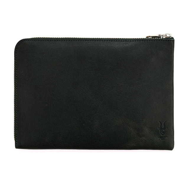 クラッチバッグ A5 財布代わり 財布になる カードポケット 小銭入れ付き 革 メンズ レディース