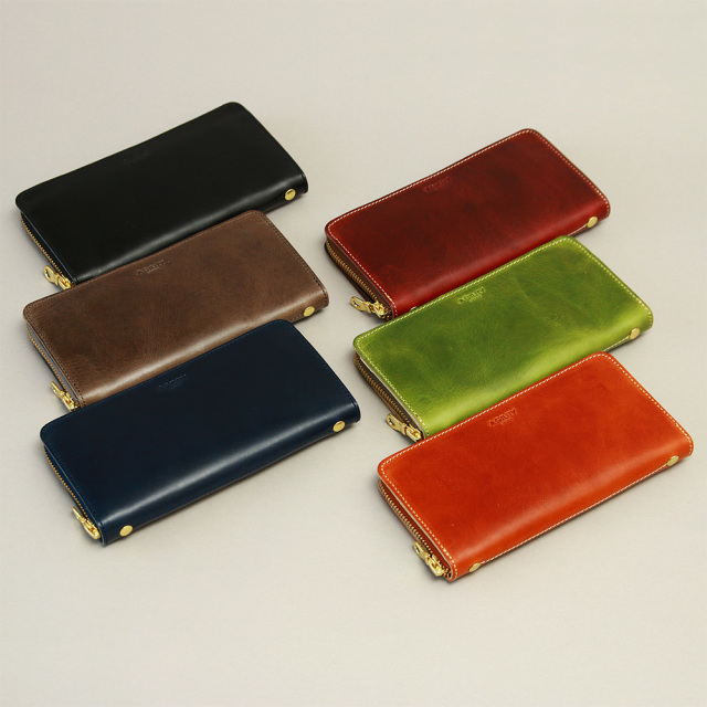 財布 長財布 革財布 ラウンドファスナー メンズ レディース 本革 レザー