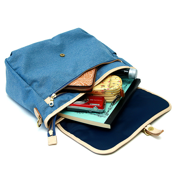 セール ポスタル 全2色 ストームナイロン ショルダーバッグ リュックサックの2way デニム調ナイロンバッグ 日本製 Agility Bisogn アジリティ ビゾン 2463 1901