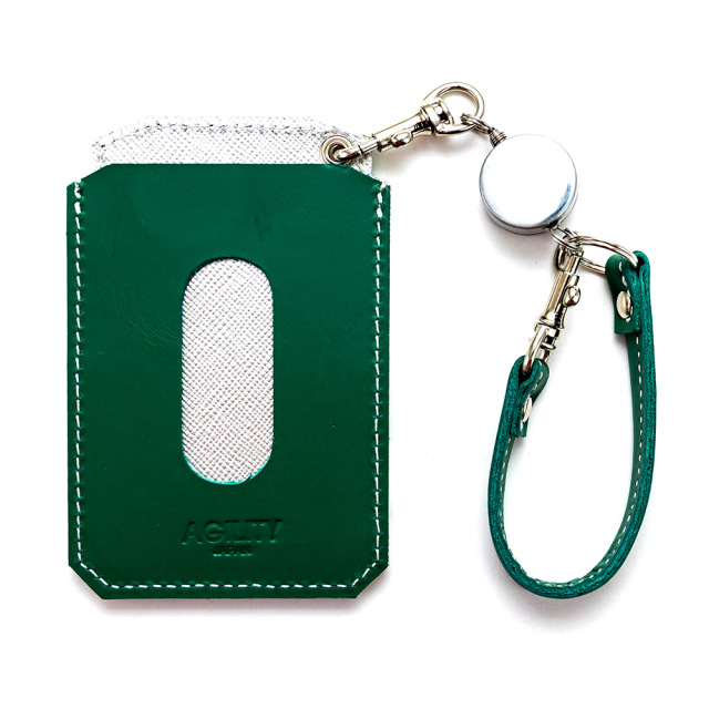 鉄道 電車 JR公認 パスケース 本革 京浜東北線 湘南新宿ライン 山手線 総武線