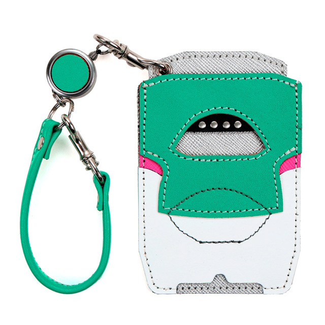 鉄道 電車 JR公認 パスケース 本革 京浜東北線 湘南新宿ライン 山手線 総武線