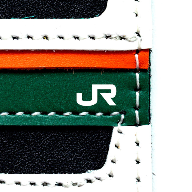 鉄道 電車 JR公認 パスケース 本革 京浜東北線 湘南新宿ライン 山手線 総武線