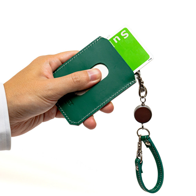 鉄道 電車 JR公認 パスケース 本革 京浜東北線 湘南新宿ライン 山手線 総武線