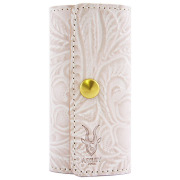 キーケース 4連 回転式キーリング 日本製 本革