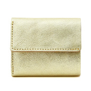 三つ折り財布 レディース コンパクト ちいさめ　ミニ レディース 金 銀 ゴールド シルバー