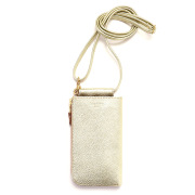 スマホショルダー スマホ 財布 ポシェット メンズ レディース スマホショルダーバッグ まとめる 長財布 L字 コンパクト シンプル 革 本革