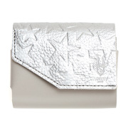 星柄 スター かわいい おしゃれ 小さい ミニ財布 レディース 三つ折り財布 本革 レザー 