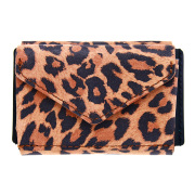 ミニ財布 小さい財布 コンパクト レディース アニマル柄 ヒョウ パイソン