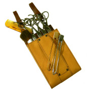 シザーケース 4丁 | 革製品 ナイロンバッグの日本製ブランド