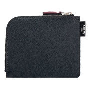 バイカラー 折財布 L字ファスナー 極薄 二つ折り財布 レディース シンプル おしゃれ