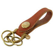 日本製 キーホルダー キーリング シンプル