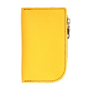 キーケース コインケース 極小財布 カラフル 一体 レディース ミニ 小さい L字 革 