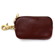 キーケース スマートキー 本革 ファスナー付き ICカード パスケース 一体型