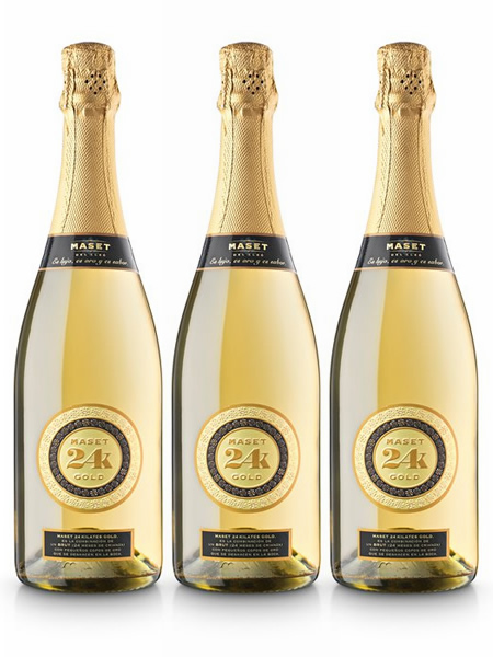 マセット 24Ｋ ゴールド スパークリングワイン ケース売り