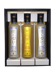 飲む生姜の力 265ml×1本とストレートで飲む甘くない！飲む生姜の力 275g×2本のセット ギフト箱入り
