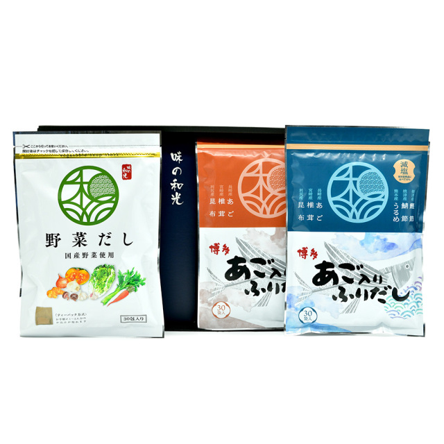 和光だしよりどり3袋セット　「彩」いろどり