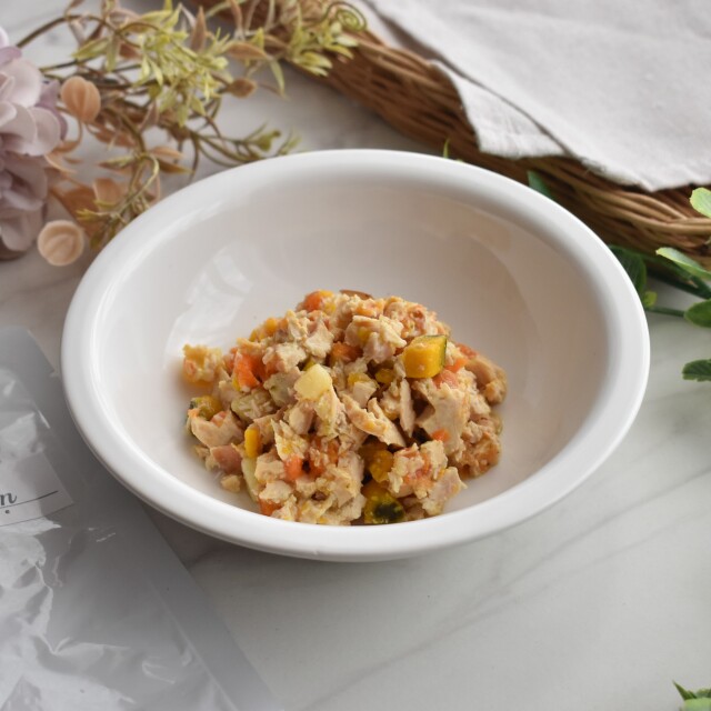 鶏ささみと野菜のホロホロ煮込みレトルト