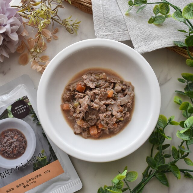 鶏肉のかしわ蕎麦レトルト