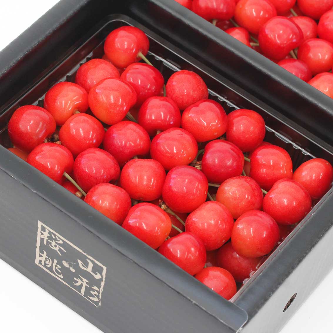 佐藤錦　バラ詰め　【秀】　L-2L　1kg　【化粧箱】【お中元】【ギフト】【夏ギフト】【送料無料】