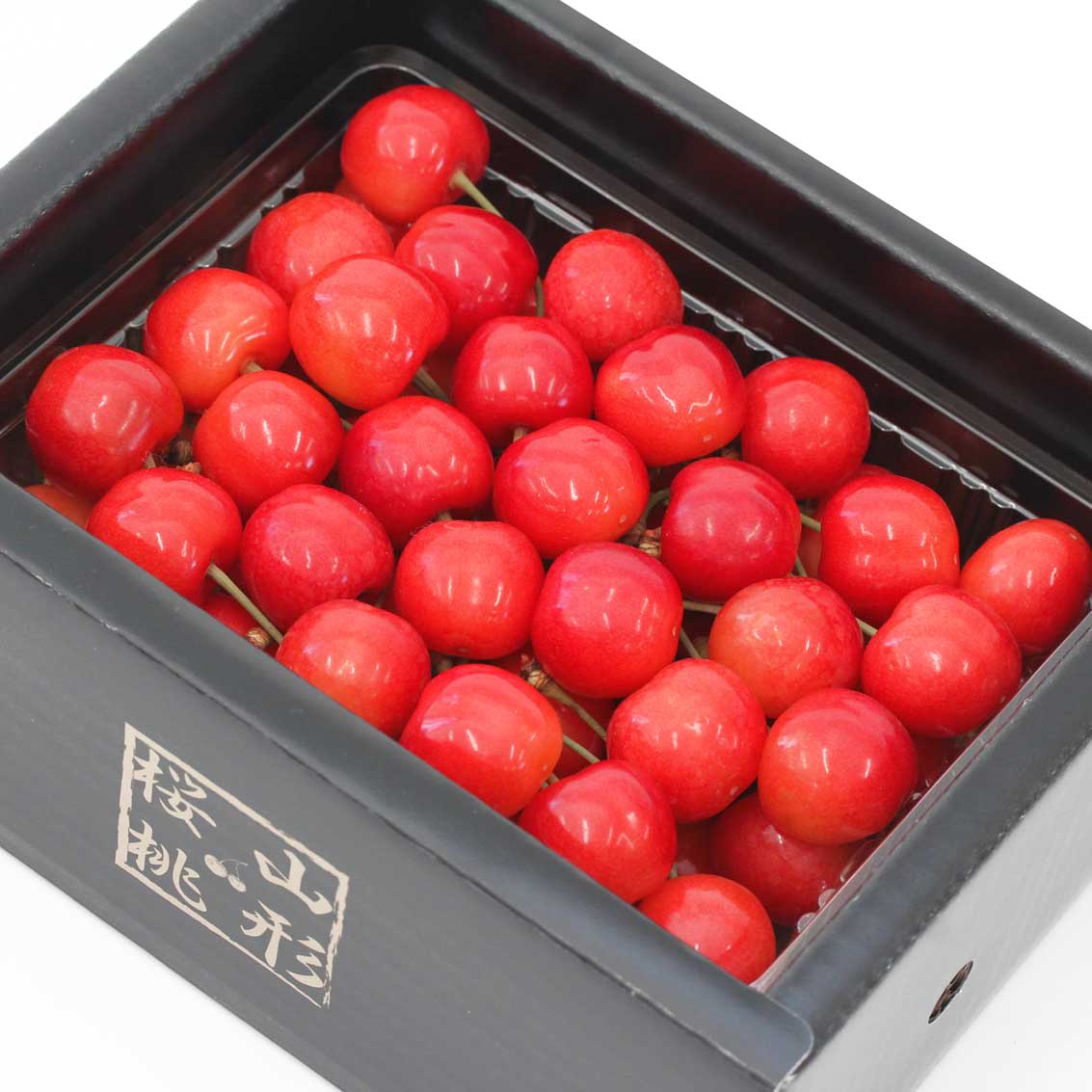 佐藤錦　バラ詰め　【秀】　L-2L　500g　【化粧箱】【お中元】【ギフト】【夏ギフト】【送料無料】