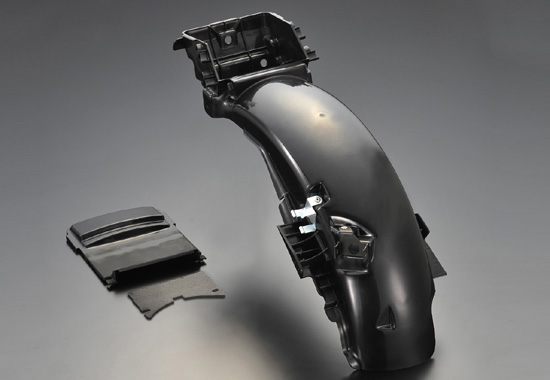 復刻インナーリアフェンダー　黒