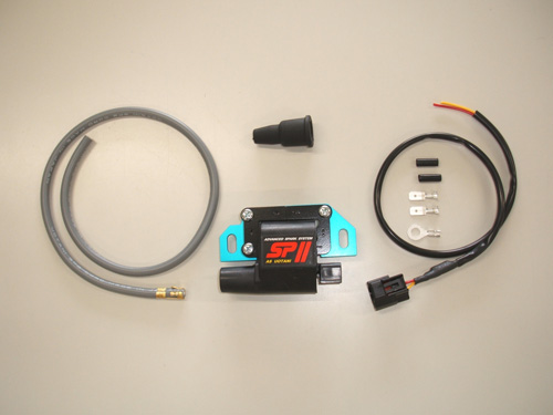 ASウオタニ SP?Uハイパワーコイル(汎用、プラグコードコネクター、１次コネクター付)　1P-Bコード付