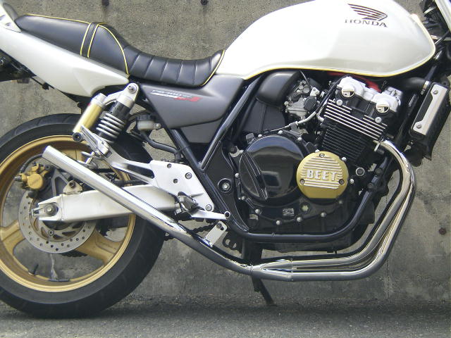 CB400SF VTEC NC39 ミドル管 メッキ マフラー