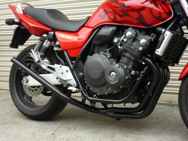 CB400SF REVO NC42 ミドル管 50.8π 黒 マフラー