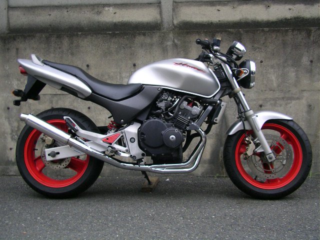 ホーネット250 4-1管 ALサイレンサー 50.8π メッキ マフラー