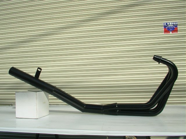 CBX400F（550F） ショート管 ブラック マフラー 
