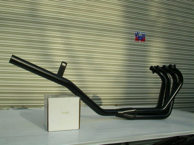 CBX400F  スリム管 黒 マフラー