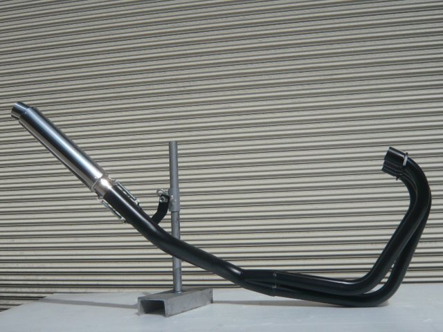 CBX400F 4-1管 ALサイレンサー 50.8π ブラック マフラー