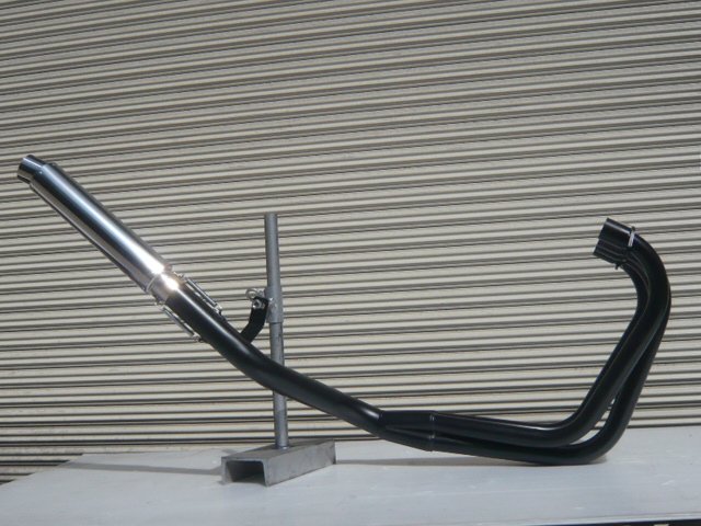 CBR400F 4-1管 ALサイレンサー 50.8π ブラック マフラー
