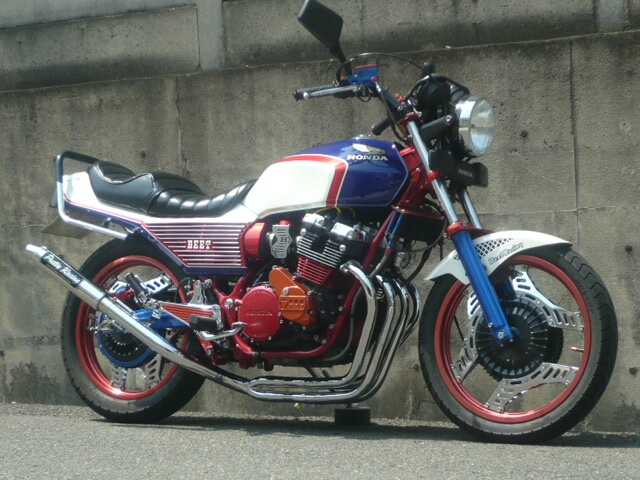 CBX400F 分割式 50.8π (流) マフラー