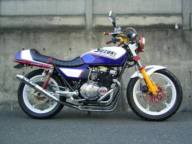 GSX400FS 分割式 50.8π (流) マフラー
