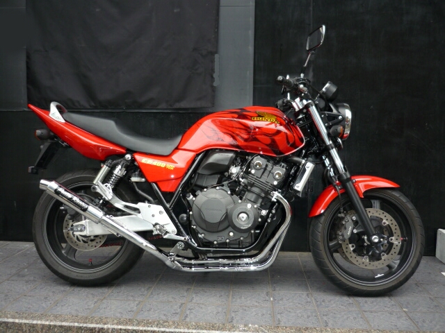 CB400SF REVO NC42 分割式 42.7π (改) マフラー