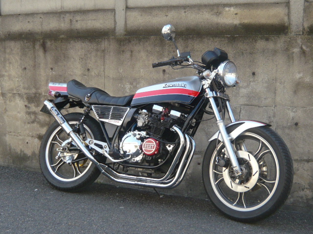 XJ400 E/D 分割式 42.7π (改) マフラー