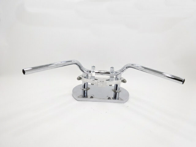 悪乗りUPハンドル 7ｃｍ メッキタイプ