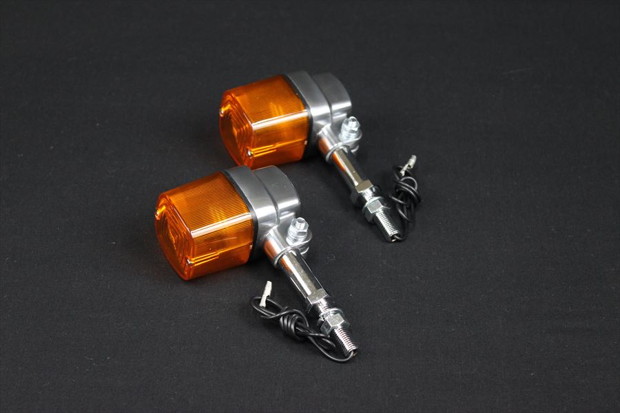 枚数限定 ヨーロピアン ウィンカー 角型/オレンジ/ブラック 4個 未使用