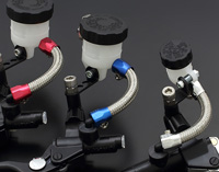 クラッチマスター用メッシュホース レッド