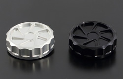 BILLET マスターシリンダーキャップ シルバー NISSIN製マスターシリンダー(TYPE-RS)